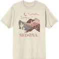 thumbnail image 1 of Adventure Society Sedona Arizona Crew Neck Short Sleeve Adult T-shirt-Small-Off-White, 1 of 3