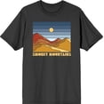 thumbnail image 1 of Adventure Society Smokey Mountains Charcoal Men's Crew Neck Short Sleeve Tee-Large, 1 of 2