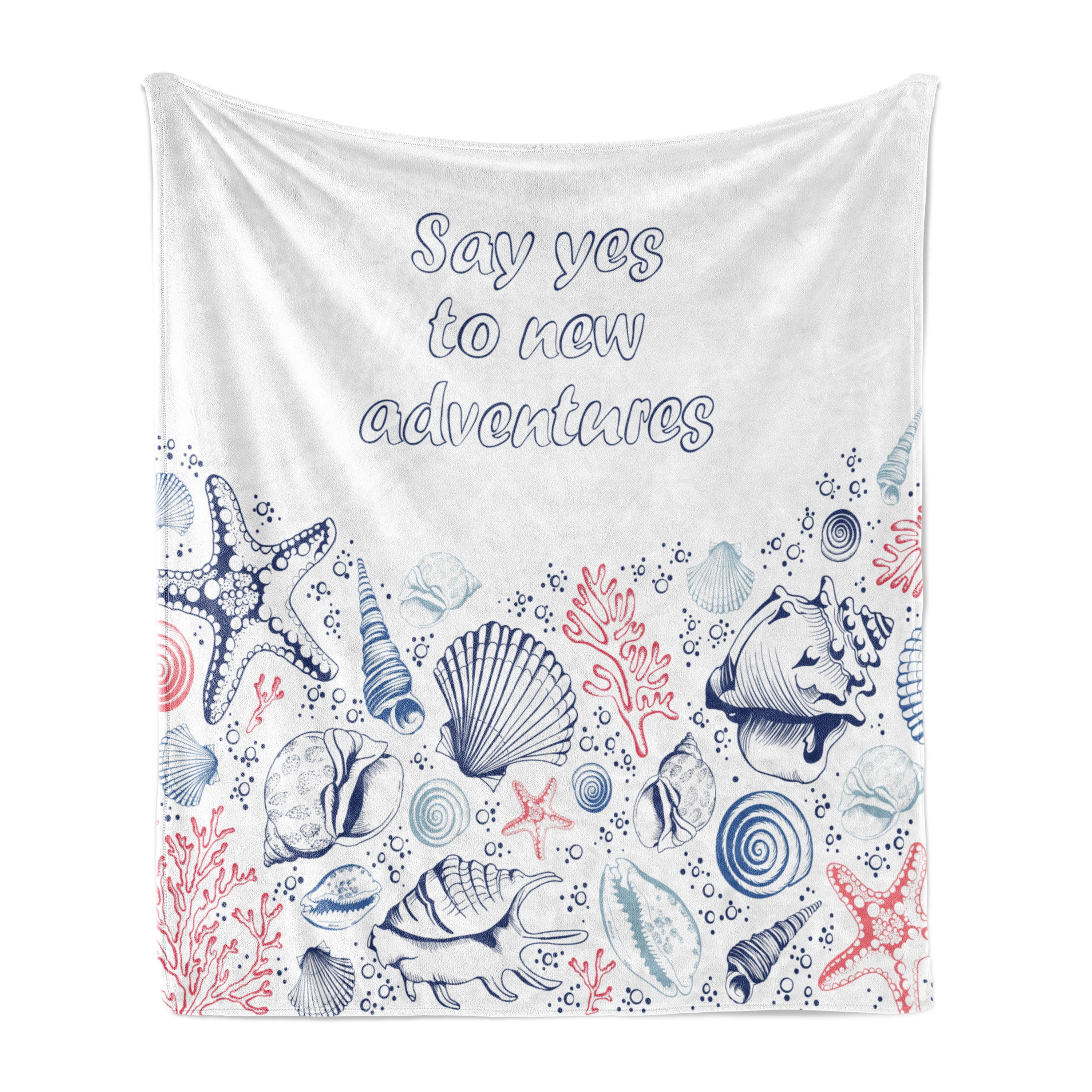 Adventure Soft Flannel Fleece Throw Blanket, Underwater Marine Wildlife