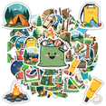 thumbnail image 1 of Adventure Stickers Camping Stationery Stickers Hiking Waterproof Stickers for Laptops Notebooks Suitcases, 1 of 9