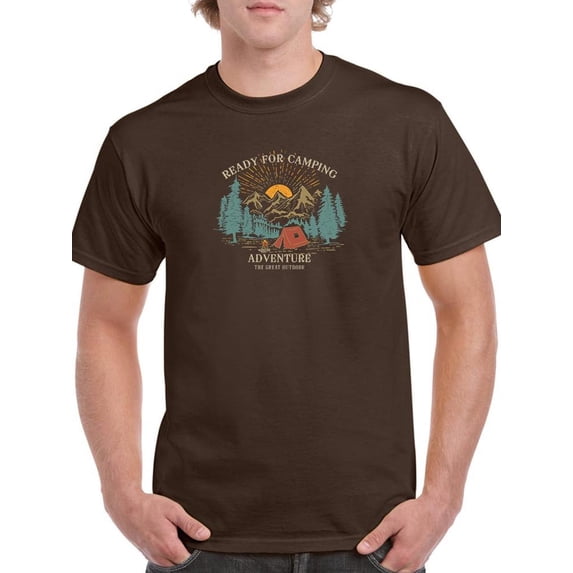 Adventure The Great Outdoor T-Shirt Men -Image by Shutterstock, Male Medium