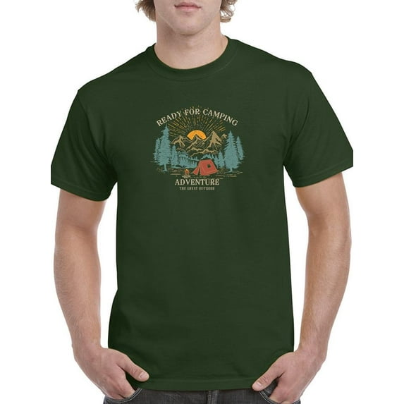 Adventure The Great Outdoor T-Shirt Men -Image by Shutterstock, Male Small
