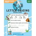 thumbnail image 1 of Kids Geography Books Adventure Theme Letter Tracing Practice: Handwriting Practice On Letters And Sight Words: Geography Theme Workbook for k, (Paperback), 1 of 1