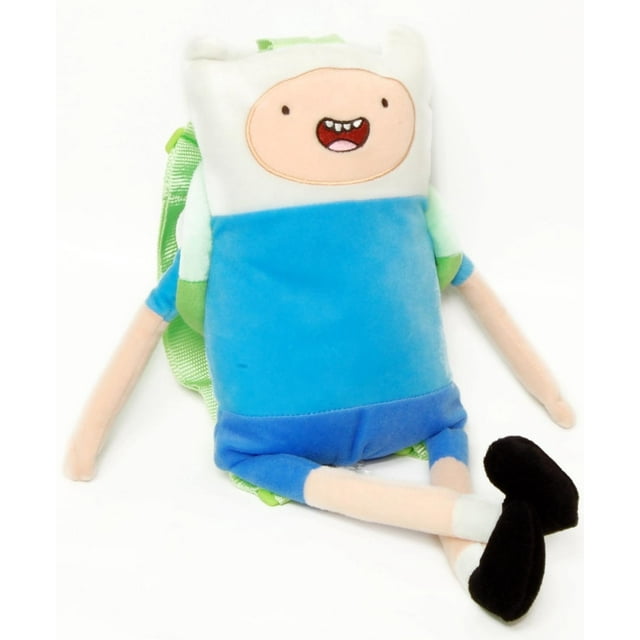 Adventure Time 17" Plush Backpack: Finn