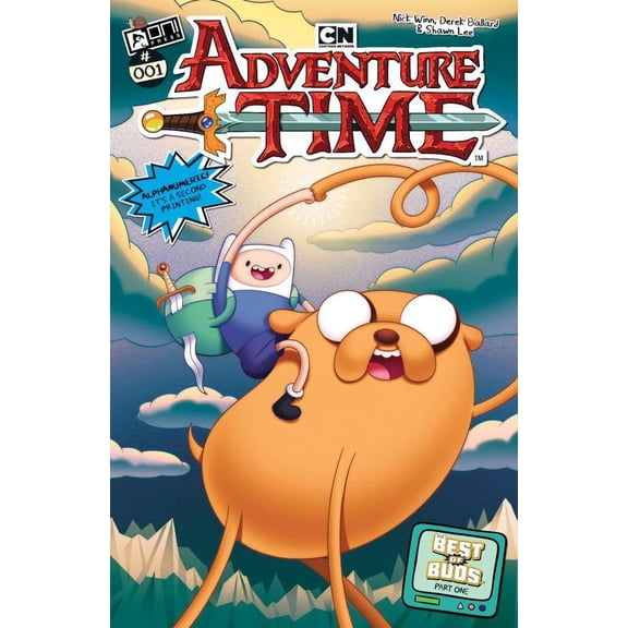 Adventure Time (2nd Series) #1 (2nd) VF ; Oni Comic Book