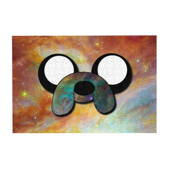 Adventure Time 300 Piece Puzzles,Wooden Jigsaw Puzzle,Home Decor Birthday Party Gift,Fun And Challenging Family Games