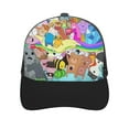 thumbnail image 1 of Adventure Time Adult Baseball Cap Adjustable Sun Visor Hat Prints Trucker Hats Skull Cap Headwear for Men Women, 1 of 6