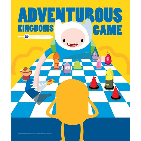 Adventure Time Adventurous Kingdoms Kids Silk Touch Throw Blanket