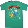 thumbnail image 1 of Adventure Time Algebraic Finn And Jake Adult T-Shirt, 1 of 1