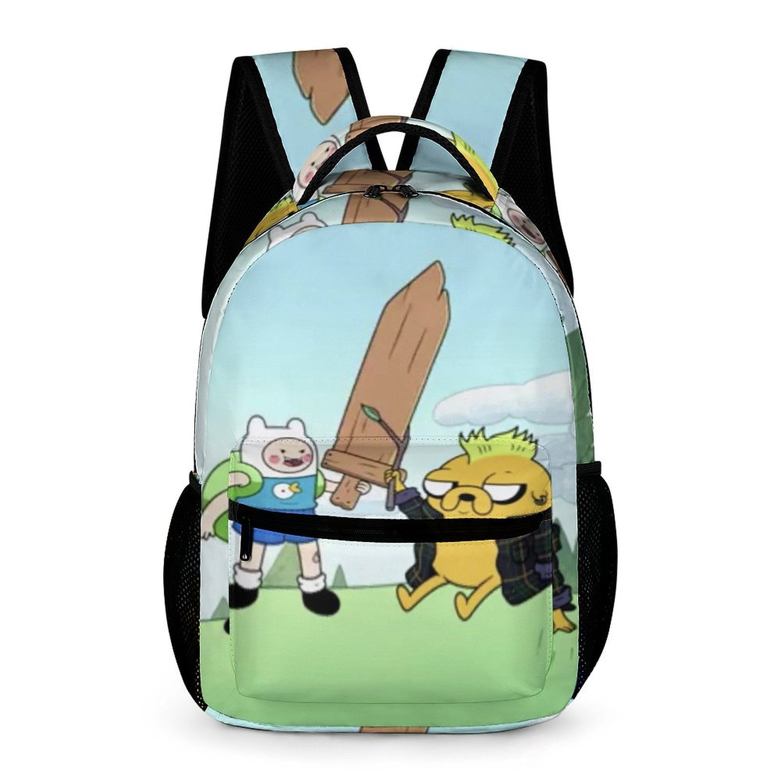 Adventure Time Animated School Bag Backpack Student Daypack Satchel ...