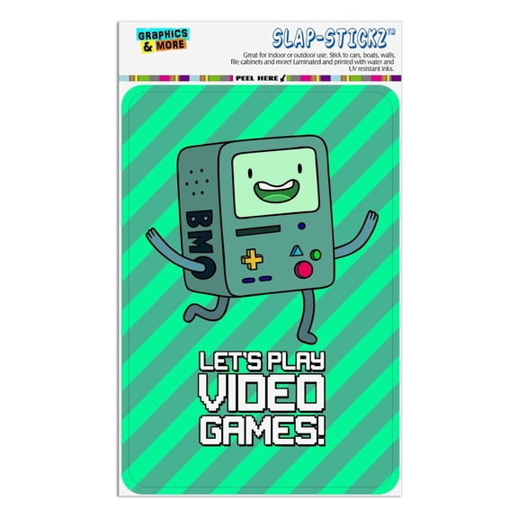 Adventure Time BMO Play Video Games Home Business Office Sign
