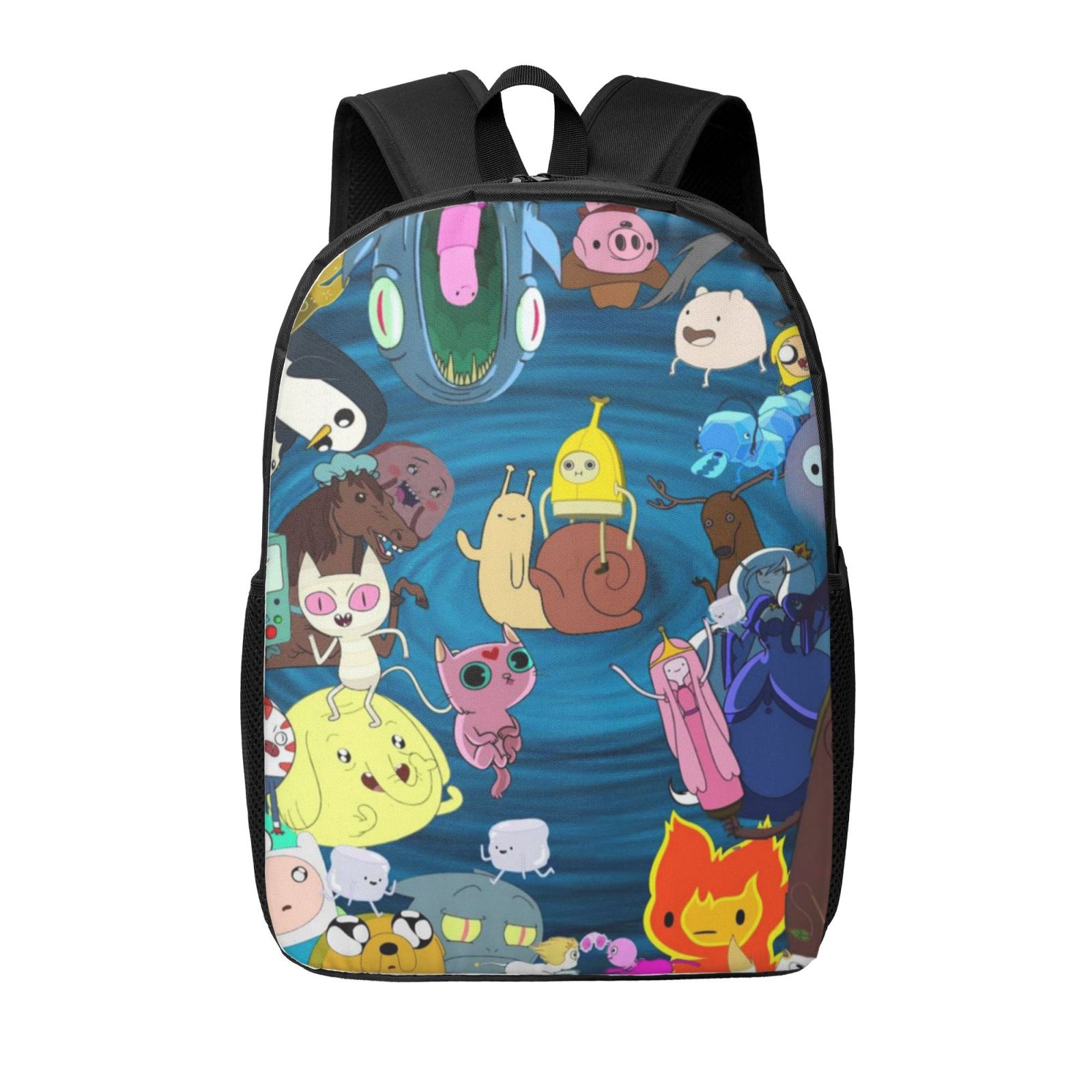 Adventure Time Backpack, Large Capacity School Backpack, Extra