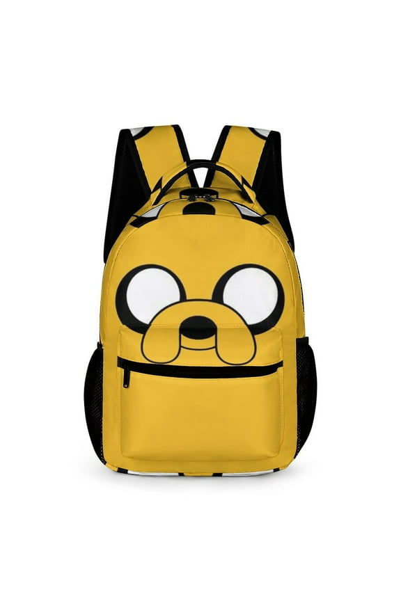 Adventure Time Backpack Rucksack Lightweight Prints Daypack Shoulder Bag for Outdoor Travel