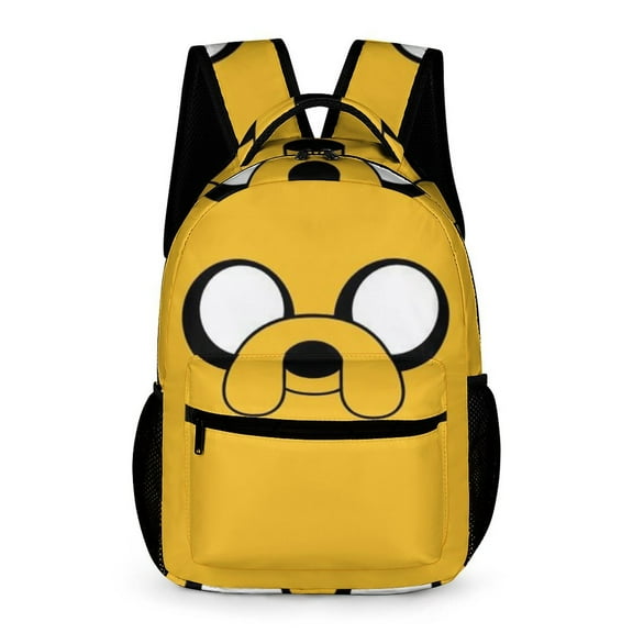 Adventure Time Backpack Rucksack Lightweight Prints Daypack Shoulder Bag for Outdoor Travel