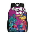 thumbnail image 1 of Adventure Time Backpack, Large Capacity Bookbag For College Travel, 16.1x11.8x6.5 Inch, 1 of 8