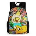 thumbnail image 1 of Adventure Time Backpack, Large Capacity Backpack for College Work, 16.1x12.6x6.7 Inch, 1 of 8