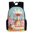 thumbnail image 1 of Adventure Time Backpack, Large Capacity Daypack Backpackfor College Work Daily, 16.1x12.6x6.7 Inch, 1 of 8