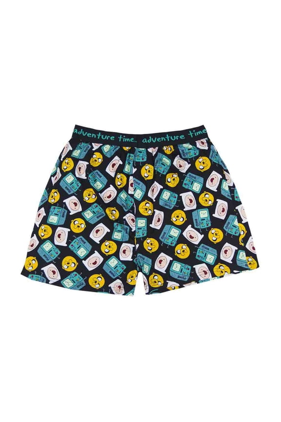 Adventure Time Beemo, Finn & Jake All Over Boxer Shorts | 2XL
