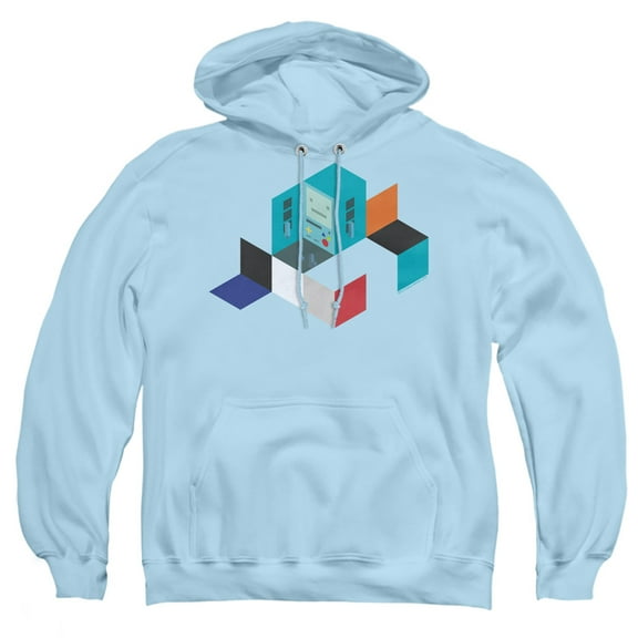 Adventure Time - Bmo Blocks - Pull-Over Hoodie - Large