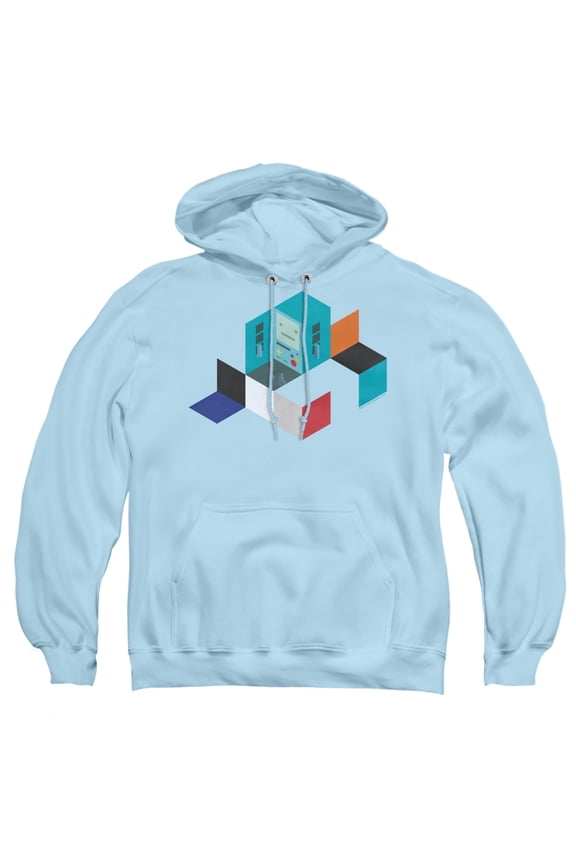 Adventure Time - Bmo Blocks - Pull-Over Hoodie - Large