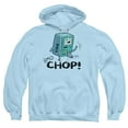 thumbnail image 1 of Adventure Time Bmo Chop Adult Pullover Hoodie Sweatshirt Light Blue, 1 of 1