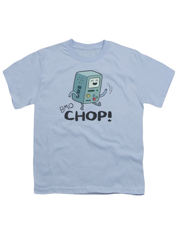 Adventure Time - Bmo Chop - Youth Short Sleeve Shirt - Large