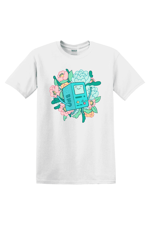 Adventure Time Bmo Floral Smile T-shirt