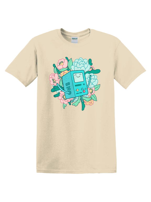Adventure Time Bmo Floral Smile T-shirt