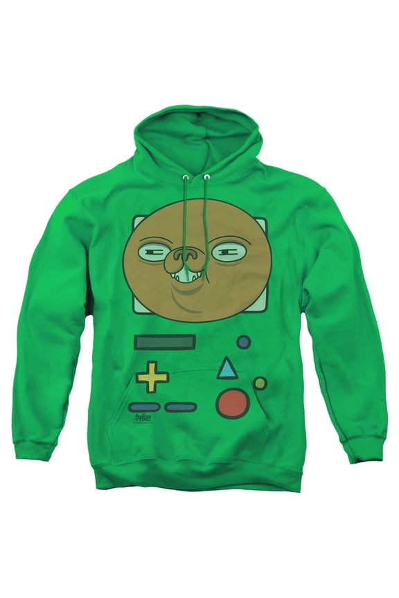 Adventure Time - Bmo Mask - Pull-Over Hoodie - Medium