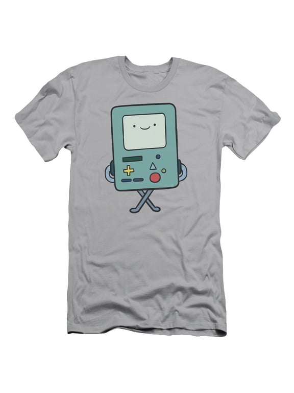 Adventure Time - Bmo - Slim Fit Short Sleeve Shirt - Medium