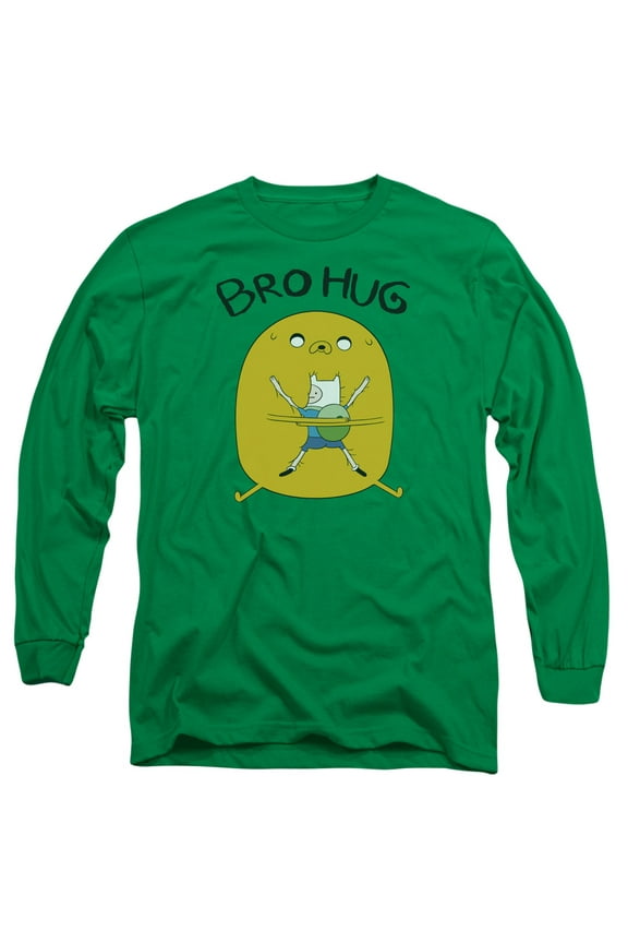 Adventure Time - Bro Hug - Long Sleeve Shirt - Medium