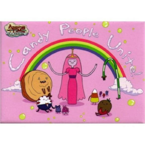 Adventure Time Candy People Unite! Magnet