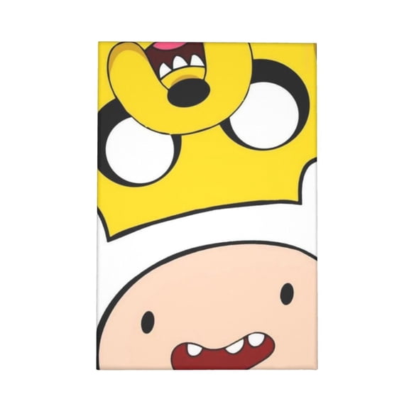 Adventure Time Canvas Decorative Painting Wall Art Living Room Posters Bedroom Home Decorations 8"X12"