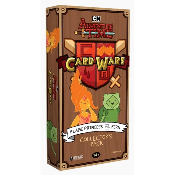 Cryptozoic Entertainment Adventure Time Card Wars Collector's Pack: Flame Princess vs. Fern