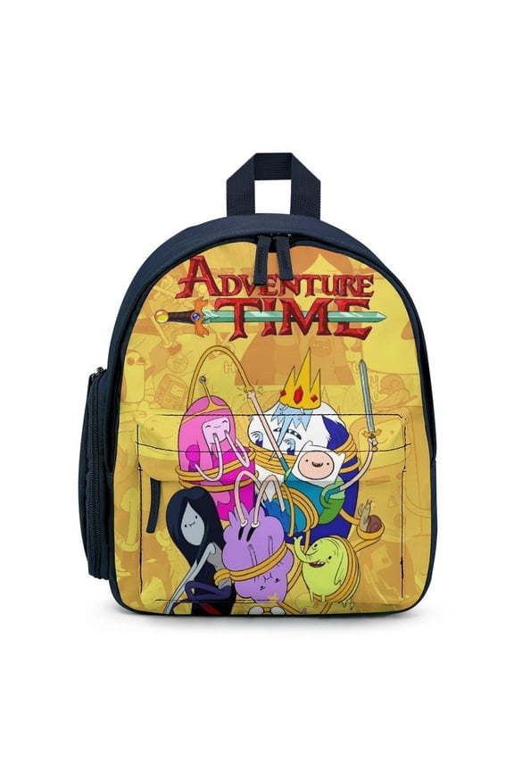 Adventure Time Cute Cartoon backpack travel bag adjustable shoulder straps One size