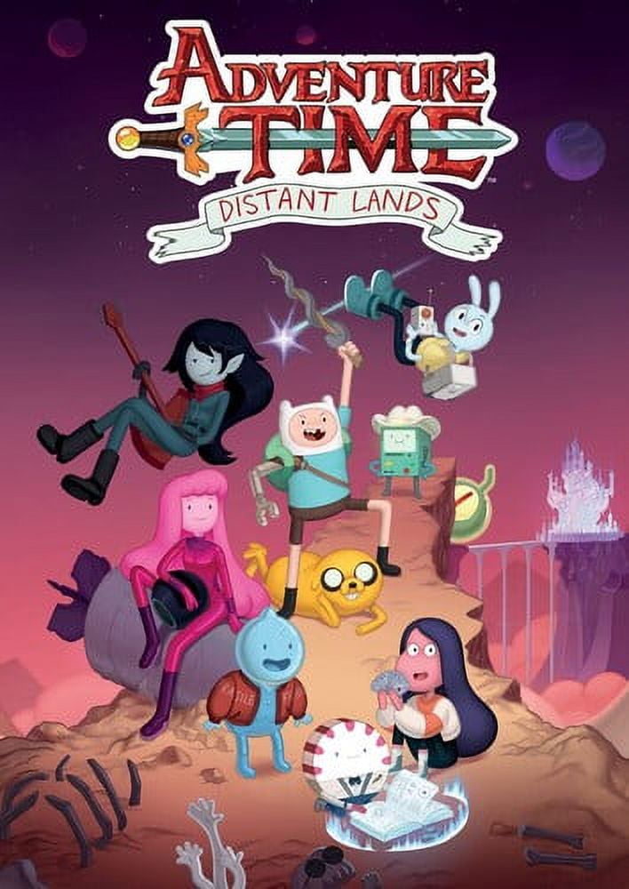 Adventure Time Distant Lands DVD, Rated TV-PG, featuring Finn and