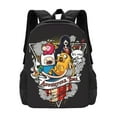 thumbnail image 1 of Adventure Time Fashion Backpack Rucksack Casual Daypack School Bag Unisex Computer Bag Bookbags Multi-Purpose Laptop Backpack, 1 of 8