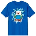 thumbnail image 1 of Adventure Time Finn Character Unisex Adult Royal Blue Short Sleeve Tee-Large, 1 of 3