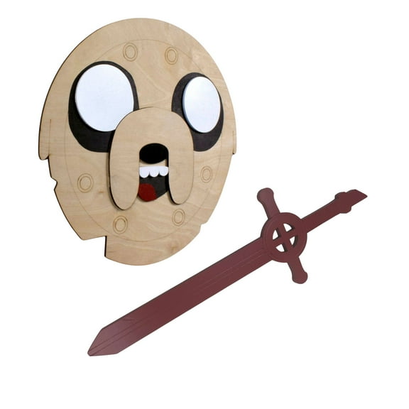 Adventure Time Finn Cosplay Set | Demon Blood Sword & Jake Shield | Small
