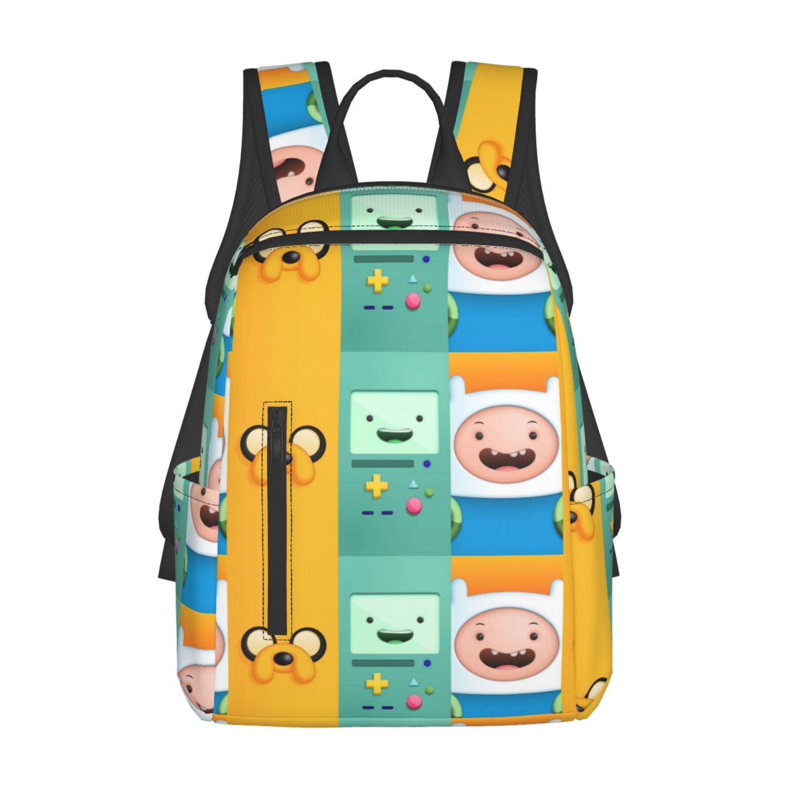 Adventure Time Finn Jake BMO Backpack Bookbag School Bag Unisex