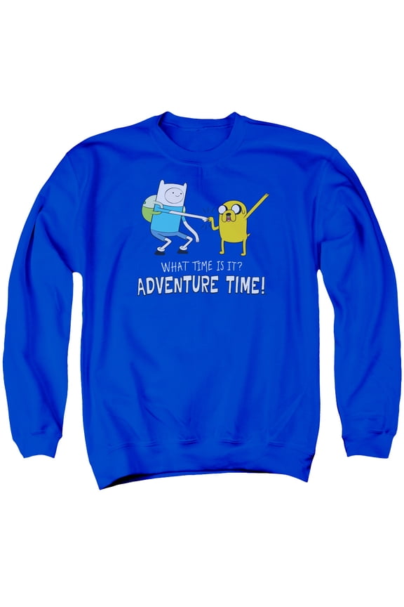 Adventure Time - Fist Bump - Crewneck Sweatshirt - XX-Large