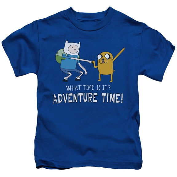 Adventure Time - Fist Bump - Juvenile Short Sleeve Shirt - 4