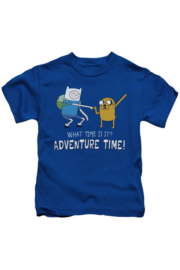 Adventure Time - Fist Bump - Juvenile Short Sleeve Shirt - 4