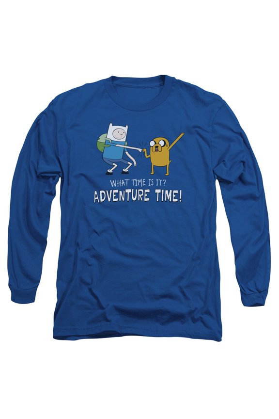 Adventure Time - Fist Bump - Long Sleeve Shirt - Small