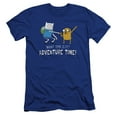 thumbnail image 1 of Adventure Time - Fist Bump - Premium Slim Fit Short Sleeve Shirt - X-Large, 1 of 2