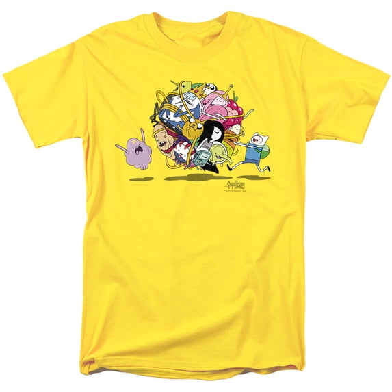 Adventure Time Glob Ball Unisex Adult T Shirt, Yellow, Large