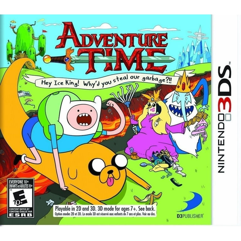 Adventure Time: Hey Ice King! Why'd you steal our garbage