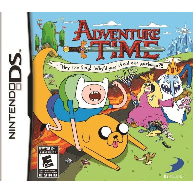 Adventure Time: Hey Ice King! Why'd you steal our garbage