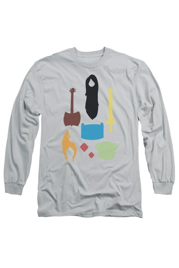 Adventure Time - Icons - Long Sleeve Shirt - XX-Large