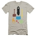thumbnail image 1 of Adventure Time Icons HBO S/S Adult 30/1 T-Shirt Silver, 1 of 2